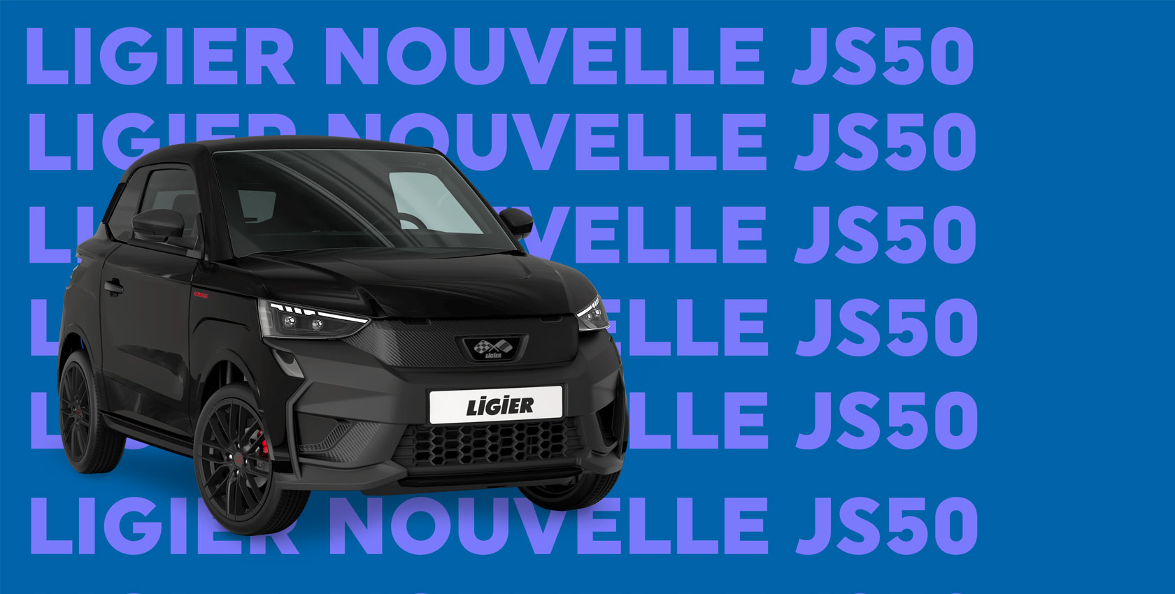 Nouvelle Ligier JS50 Noir Intense